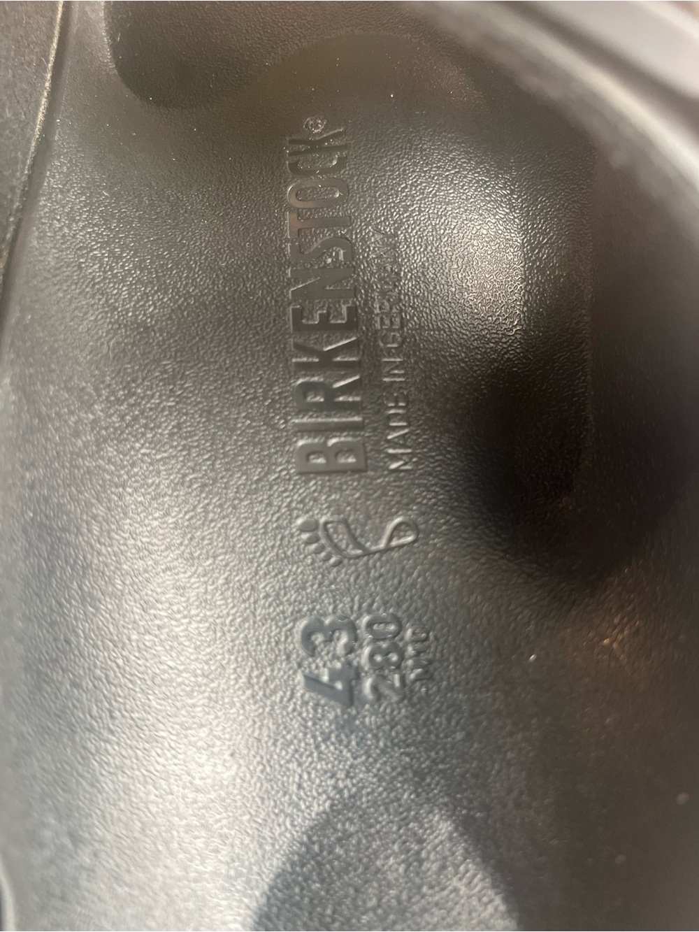 Birkenstock Men’s Mogami Terra Black Two-Strap Slide Sandals - Picture 6 of 6
